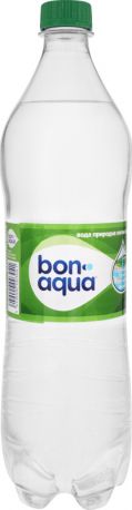 Упаковка минеральной среднегазированной воды BonAqua 1 л х 12 бутылок - Фото 18