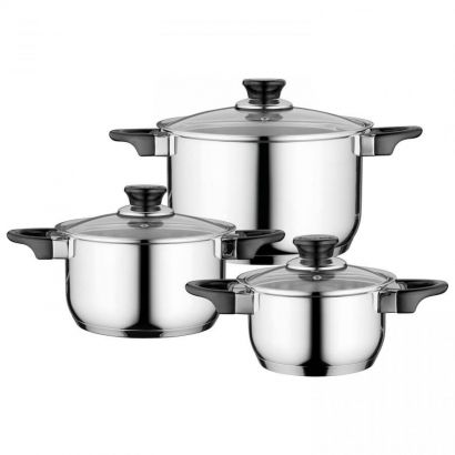 Набор посуды BergHOFF Gourmet 6 предметов - Фото 4