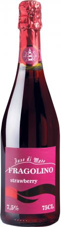 Вино Игристое Faro DI Mare Fragolino Rosso красное сладкое 0.75 л 7.5%
