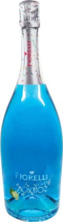 Напиток на основе вина Fiorelli Moscato Blue голубой сладкое 0.75 л 6.5%