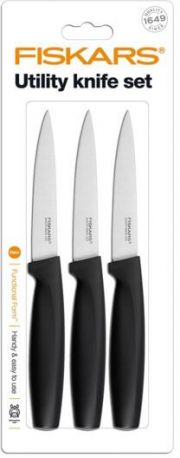 Набор ножей для корнеплодов Fiskars Functional Form из 3 предметов - Фото 2