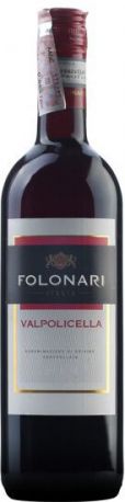 Вино Folonari Valpolicella красное сухое 0.75 л 12%