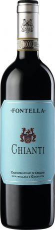 Вино Fontella Chianti красное сухое 0.75 л 12.0%