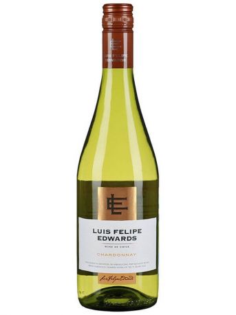 Вино Luis Felipe Edwards Chardonnay белое сухое 0.75 л 13%