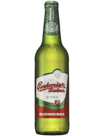 Упаковка пива Budweiser Budvar безалкогольное фильтрованное 0.5% 0.33 л x 24 шт