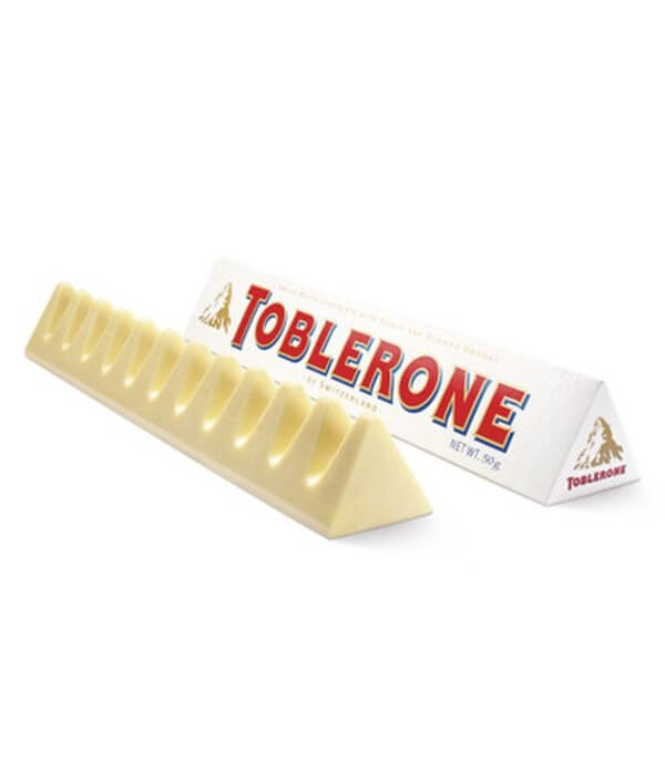 Шоколад Toblerone Белый 100 г - купить Шоколад Toblerone в Киеве и ...