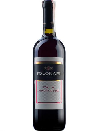 Вино Folonari Vino Rosso DItalia красное сухое 0.75 л 11.5%