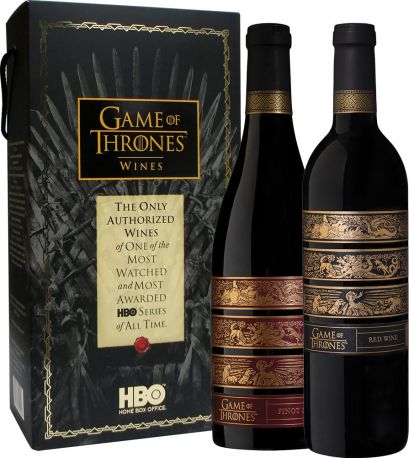 Вино Game of Thrones Pinot Noir красное сухое 0.75 л 14.4% + Вино Game of Thrones Red Blend красное сухе 0.75 л 13.9%
