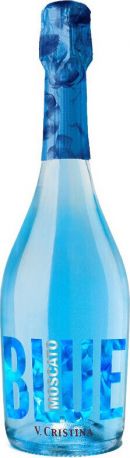Вино игристое Garcia Carrion Vega Cristina Blue-moscato голубое сладкое 0.75 л 7%