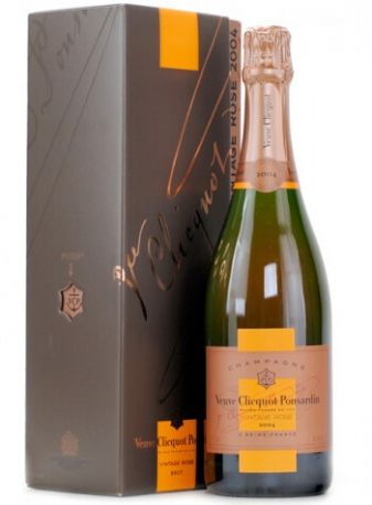 Шампанское Veuve Clicquot Ponsandin Vintage Rose 2008 розовое брют 0.75 л 12% в подарочной упаковке
