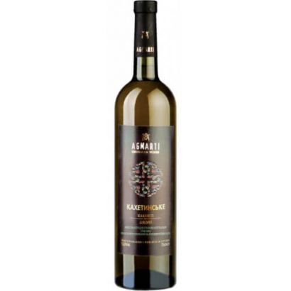 Вино Agmarti Кахетинское белое сухое 0.75 л 13%