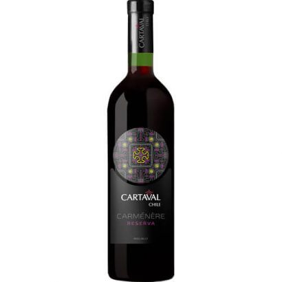 Вино Cartaval Carmenere Reserva сухое красное 0,75 л 14%