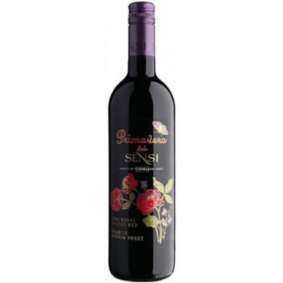Вино Sensi Primavera Dei Sensi Rosso красное полусладкое 0.75 л 12.5%