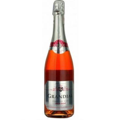Игристое вино Les Grands Chais de France Grandial Rose Brut розовое сухое 0.75 л 10.5%