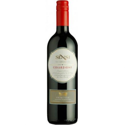 Вино Sensi Collezione Primitivo Puglia красное полусухое 0.75 л 13%