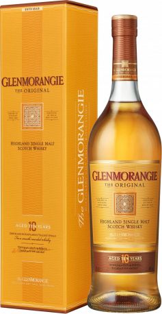 Виски Glenmorangie "The Original" 10 лет выдержки 1 л 40% в подарочной упаковке