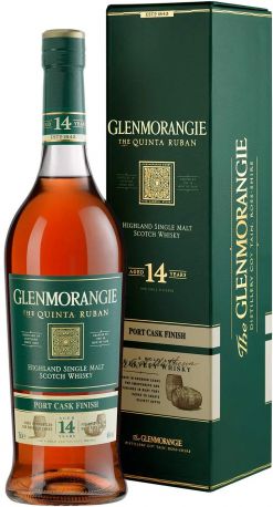 Виски Glenmorangie "The Quinta Ruban" 14 лет выдержки 0.7 л 46% в подарочной упаковке - Фото 1