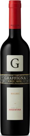 Вино Graffigna "G" Malbec 2016 красное сухое 0.75 л 13%
