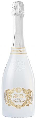 Вино игристое Grande France белое полусладкое 0.75 л 10.5%-12.5%