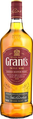 Виски Grant's Triple Wood 1 л 40%