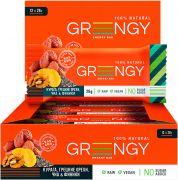 Упаковка батончиков Greengy Финики, Курага, Грецкие орехи и Чиа 12 шт х 26 г Упаковка батончиков Greengy Финики, Курага, Грецкие орехи и Чиа 12 шт х 26 г