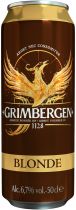 Упаковка пива Grimbergen Blonde светлое фильтрованное 6.7% 0.5 л x 24 шт Упаковка пива Grimbergen Blonde светлое фильтрованное 6.7% 0.5 л x 24 шт