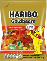 Упаковка конфет жевательных HARIBO Gold bears 35 г х 50 шт Упаковка конфет жевательных HARIBO Gold bears 35 г х 50 шт
