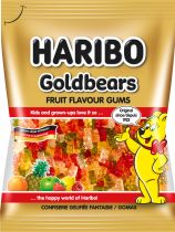 Упаковка конфет жевательных HARIBO Gold bears 80 г х 30 шт Упаковка конфет жевательных HARIBO Gold bears 80 г х 30 шт