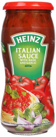 Соус итальянский Heinz с базиликом и чесноком 500 г