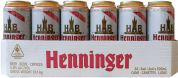 Упаковка пива Henninger Lager светлое фильтрованное 4.8% 0.5 л x 24 шт