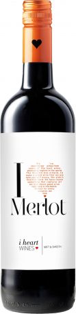 Вино I heart Мerlot красное полусухое 0.75 л 12%