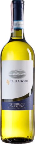Вино IL GAGGIO Trebiano d'Ambruzo белое сухое 0.75 л 11.5%