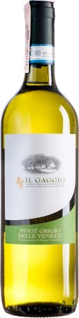 Вино IL GAGGIO Pinot Grigio Dell белое сухое 0.75 л 12%