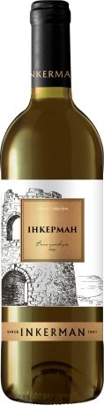 Вино Inkerman полусухое белое 0.75 л 9-11%