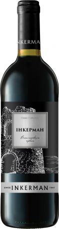 Вино Inkerman красное полусухое 0.75 л 9-11%