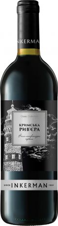 Вино Inkerman Крымская Ривьера красное полусладкое 0.75 л 9-13%