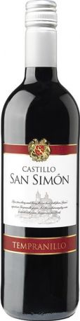 Вино J.Garcia Carrion Castillo San Simon Tempranillo красное сухое 0.75 л 12.5%