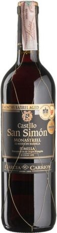 Вино J.Garcia Carrion Castillo San Simon Reserva красное сухое 0.75 л 13%