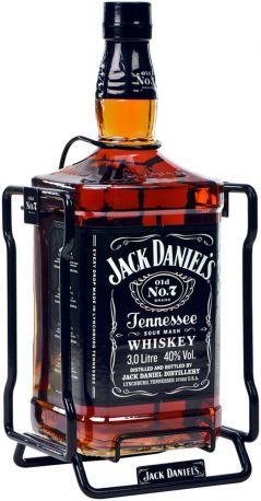 Теннесси Виски Jack Daniel's Old No.7 3 л 40% - Фото 2