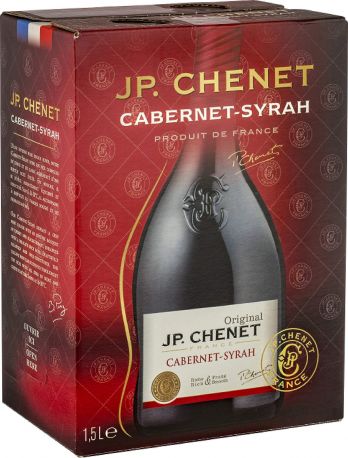 Вино J.P. Chenet Cabernet-Syrah красное сухое 1.5 л 9.5-14%