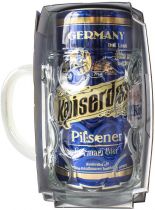 Подарочный набор пиво Kaiserdom Pils Premium светлое фильтрованное 4.7 % 1 л х 1 шт + кружка 1 л