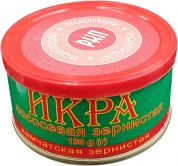 Икра Камчатская лососевая зернистая красная 130 г Икра Камчатская лососевая зернистая красная 130 г