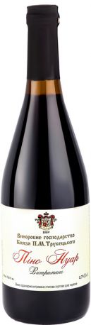 Вино Князь Трубецкой Пино Нуар красное лимитированное сухое 0.75 л 11-14%