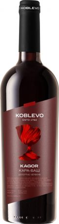 Вино Коблево Бордо Кагор Кара-Баш красное сладкое 0.75 л 16%