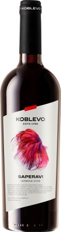 Вино Коблево Бордо Саперави красное сухое 0.75 л 9.5-14%