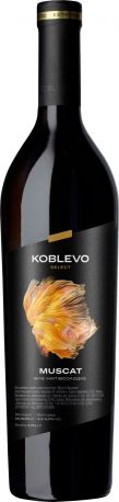 Вино Коблево Select Мускат южный белое полусладкое 0.75 л 9.5-13%