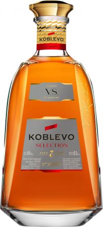 Коньяк Коблево Селексьон 3 звезды 0.5 л 40%