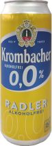 Пиво Krombacher Radler светлое фильтрованное 0% 0.5 л Пиво Krombacher Radler светлое фильтрованное 0% 0.5 л