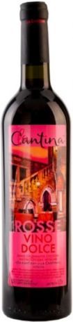 Вино La Cantina Vino Dolce Rosse красное полусладкое 9-13% 0.75 л