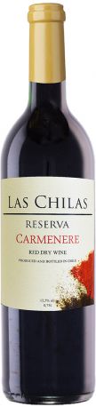 Вино Las Chilas Reserva Carmenere красное сухое 0.75 л 12.5%